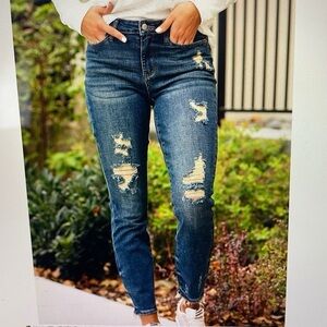 Judy Blue Relaxed fit distressed jeans JB88135